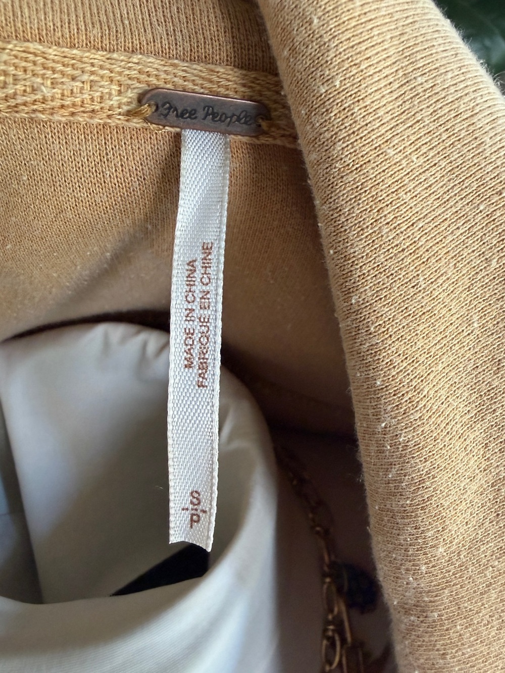 Free People Camel Tan Ruby Shacket Shirt Jacket S - Picture 15 of 16